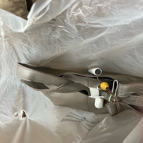 NWT The Sak Leather Hobo Bag (Mushroom color) - Picture 10 of 12